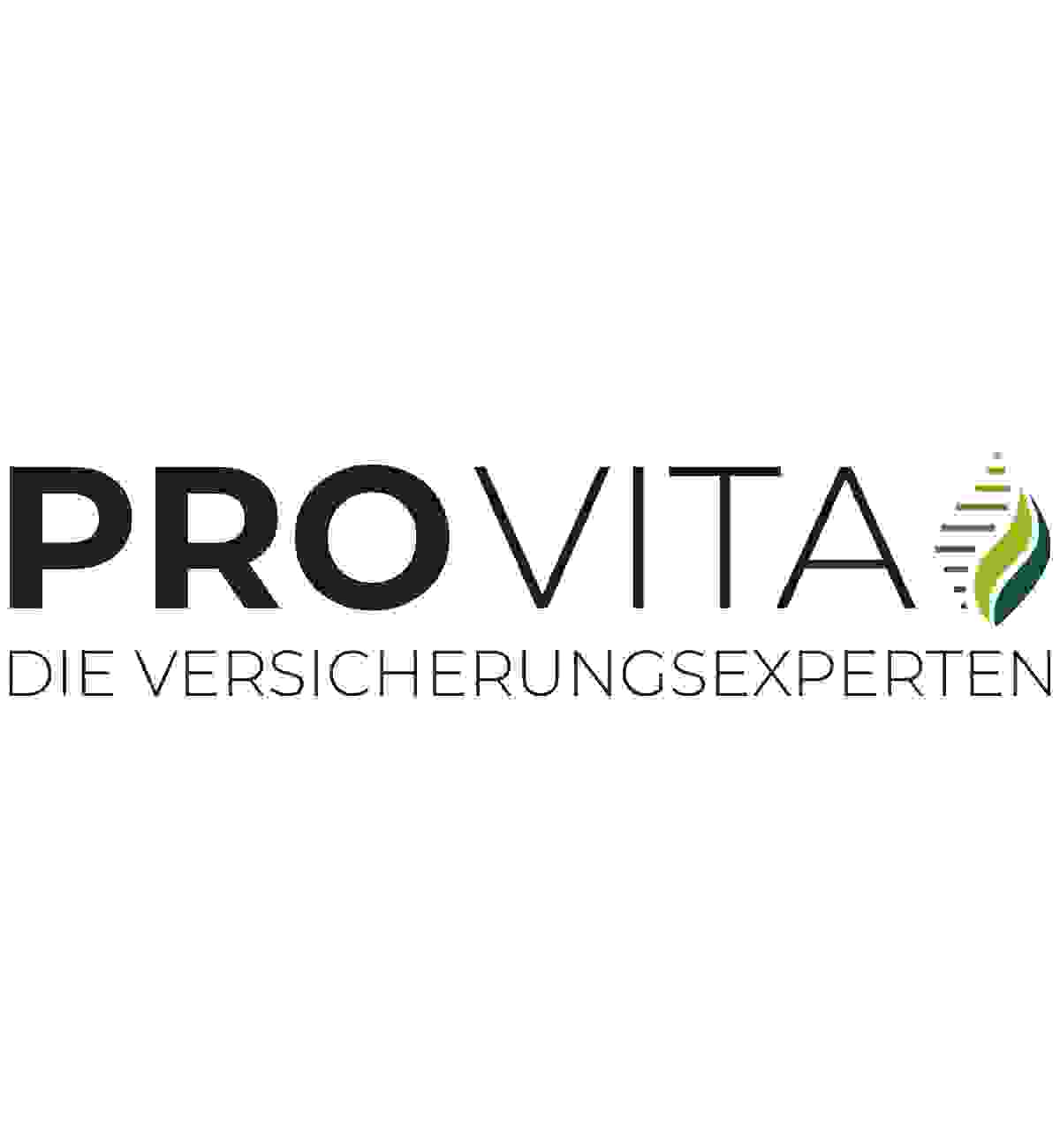 Das Bild zeigt das Logo der Versicherungsexperten der PRO VITA AG