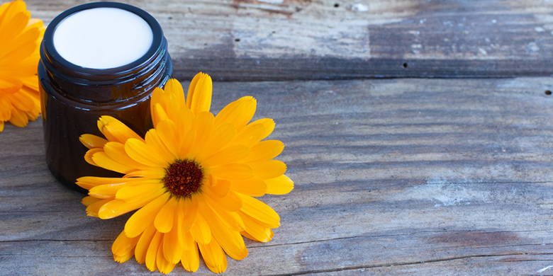 Crema per le mani alla calendula officinale Le pelli infiammate, screpolate o secche e le piccole abrasioni possono essere trattate con i principi attivi della calendula. L'effetto antisettico favorisce in modo naturale la guarigione delle ferite. Chi vuole fare del bene alla sua pelle, cade di nuovo su crema per le mani fatta da sé per la cura della pelle delicata.