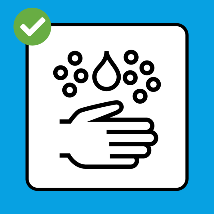 Coronavirus: Il lavaggio accurato delle mani gioca un ruolo decisivo per l'igiene. Potete proteggervi lavandovi e curandovi regolarmente le mani. Lavarli con il sapone (togliere prima gli anelli) e poi usare una crema idratante. Tagliare le unghie