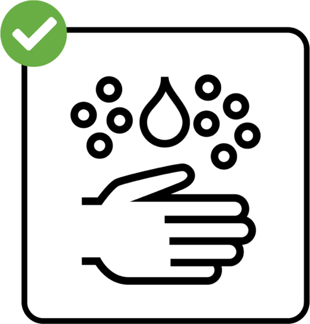 Coronavirus : Le lavage des mains joue un rôle décisif dans l'hygiène. Vous pouvez vous protéger en vous lavant et en prenant soin de vos mains régulièrement. Lavez-les au savon (enlevez d'abord les anneaux) et utilisez ensuite une crème hydratante. Coupez vos ongles courts